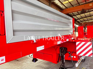 <span class=keywords><strong>Semi</strong></span>-remorques personnalisées à 8 essieux extensibles de 80 tonnes en acier pour le transport de conteneurs par camion <span class=keywords><strong>Semi</strong></span>-remorque à plat - Product Image 3