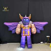 Mascotte gonflable personnalisée en usine, Chevalier Magique, Guerrier de Dessin Animé pour Fête Thème Jeu, Décoration de Personnage pour Exposition Anime