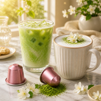 Thé Matcha en Poudre de Qualité Supérieure en Bouteille, Thé en Vrac Brut pour Café et Thé, Vente en Gros