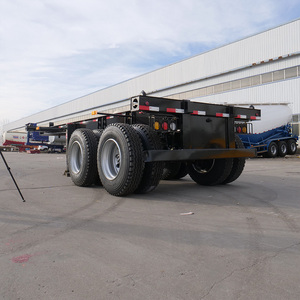 <span class=keywords><strong>Remorque</strong></span> squelette porte-conteneurs neuve, extensible, robuste, avec suspension pneumatique ABS à verrouillage par torsion, 8 pneus, 2 essieux, 40 tonnes, pour l'Afrique - Product Image 2
