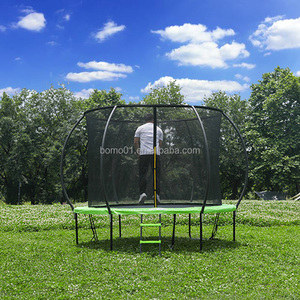 Zoshine chuyên nghiệp dành cho người lớn & trẻ em <span class=keywords><strong>Trampoline</strong></span> mạng lưới an toàn 6ft-16ft Sản xuất tại Trung Quốc hạnh phúc chơi với mềm bọt vật liệu polypropylene - Product Image 4