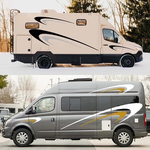Carrosserie Graphique Porte Latérale Large Vinyle Décalcomanies <span class=keywords><strong>Autocollant</strong></span> Accessoires Extérieurs <span class=keywords><strong>Pour</strong></span> Camper RV Remorque <span class=keywords><strong>Camping</strong></span>-<span class=keywords><strong>Car</strong></span> Campervans Camion - Product Image 6