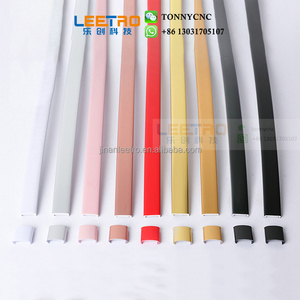 10mm 13mm đồ nội thất nhà bếp vàng bạc kim loại màu PVC cạnh dải - Product Image 5