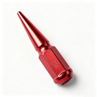 New Yuhui Racing Spiked Wheel Bolt Chrome Color Carbon Steel Coated Automotive Universal Fit M12*1.5/M14*1.5 WN301JRS