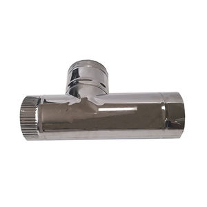 Fábrica 4 "5" 6 "8" <span class=keywords><strong>Galvanizado</strong></span> Storm Collar Acero inoxidable Aislado <span class=keywords><strong>Chimenea</strong></span> <span class=keywords><strong>Tubo</strong></span> <span class=keywords><strong>de</strong></span> combustión <span class=keywords><strong>de</strong></span> doble pared - Product Image 2