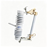 Xubian RW12 12kV Interrupteur-sectionneur haute tension extérieur 100A avec isolateur en porcelaine pour montage sur poteau, distribution d'énergie 50/60Hz