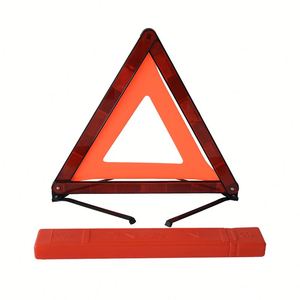 Triangle de signalisation réfléchissant d'urgence certifié, idéal pour le camping, l'alpinisme et la sécurité en extérieur – Personnalisable - Product Image 4