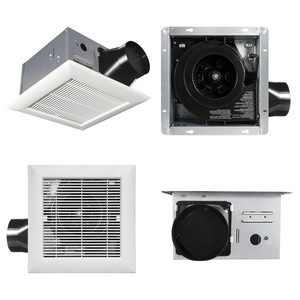 12 Inch <strong>Bathroom</strong> Exhaust Fan with Humidity Sensor Delay Timer Easy Install <strong>Ventilation</strong> Fan for Public Places Gyms Locker Rooms - Product Image 4