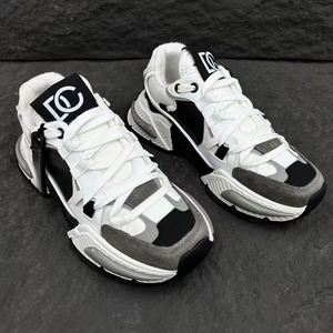 Baskets Homme Style Rétro Dolcegabbana D Respirantes Confortables en Maille PU Décontractées à Lacets pour la Course et l'Augmentation de la Taille - Product Image 4