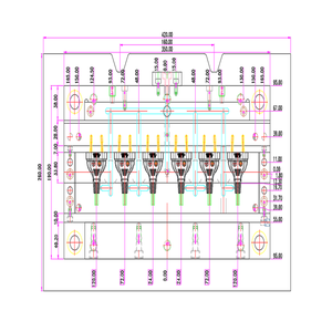 Máy ép phun AC dây nguồn Châu Âu quy định VDE cắm 2d3d khuôn vẽ - Product Image 5
