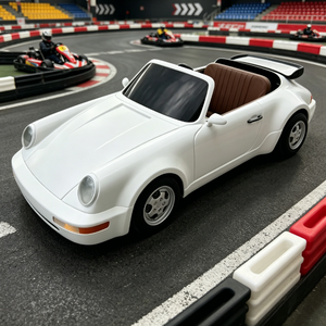 Kart de Drift Électrique Rétro Personnalisé en Usine pour Adultes, Voiture de Course Commerciale avec Lumières LED Colorées, Poche de Rangement et Batterie Lithium-Ion - Product Image 1