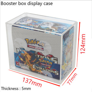 Acrylique <span class=keywords><strong>Pokemon</strong></span> Booster Boîte De Protection Elite Trainer Vitrine <span class=keywords><strong>pokemon</strong></span> <span class=keywords><strong>Gx</strong></span> Box <span class=keywords><strong>pokemon</strong></span> Etb Protecteur - Product Image 3