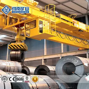 Fabricante chino de doble viga de alta resistencia 30 Ton 32 Ton 40 ton puente grúa electromagnética para la venta - Product Image 2