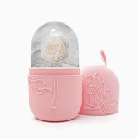 Rouleau de glace réutilisable en silicone SW pour le soin de la peau du visage, masseur facial rafraîchissant, moule à glaçons DIY, anti-poches, lifting, resserre les pores