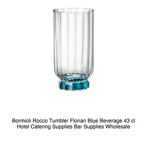 Verre à boisson Bormioli Rocco Florian Blue 43 cl, fournitures hôtelières, fournitures de bar, vente en gros - Product Image 2