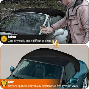 Housse de protection pour toit de voiture de haute qualité en Oxford 420D imperméable, protection contre toutes les intempéries, demi-housse de voiture - Product Image 5