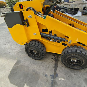 ई/एपा इलेक्ट्रिक मिनी स्किड स्टीड लोडर डीजल गैसोलीन व्हील कॉम्पैक्ट फ्रंट लोडर - Product Image 4