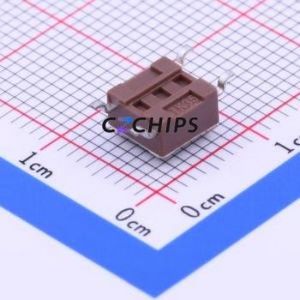 2-1437565-7 Tactile Switch SMD-4P,6x6mm Switch Single Pole Single Throw Round Button 6mm 6mm - Product Image 2