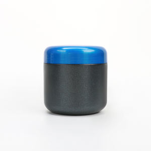 Bouteilles en plastique de qualité supérieure de 500 ml en HDPE noir brillant anti-UV de 16 oz pour l'emballage de poudre de protéines, pots en plastique avec couvercles - Product Image 6