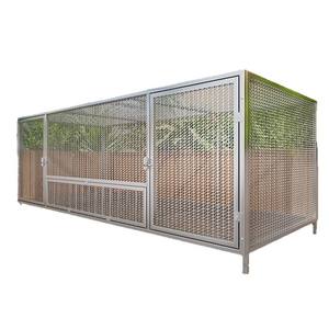 Büyük boy Metal örgü güvercin Coop ev kuş kafesi bıldırcın ördek tavşan papağan tavuk Aviary ev için - Product Image 6