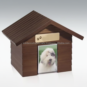 Caja de urna de madera para cenizas de mascotas Urnas de cremación de madera para cenizas de perros y gatos Urnas de palisandro a bajo precio - Product Image 1