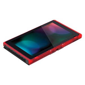 Carcasa de Repuesto Transparente Roja para Nintendo Switch, con Botones de Encendido/Apagado y Aumento/Reducción de Volumen - Product Image 3