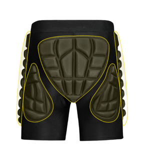 Pantaloncini Protettivi per Sport all'Aperto, <span class=keywords><strong>Sci</strong></span>, Pattinaggio, Snowboard, con Imbottitura 3D per Anca e Inguine - Product Image 1