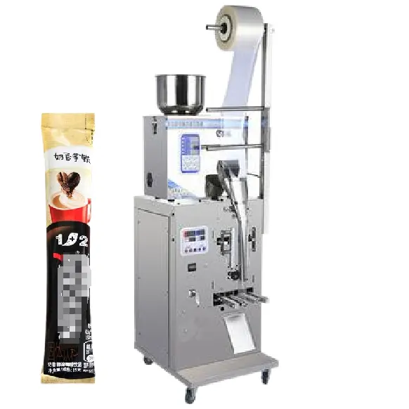 Nieuwe Ontwerp Korrelige Pinda 'S Rijstkoffiepoeder Vulmachine Verticale Verpakkingsmachine Korrelvulmachine