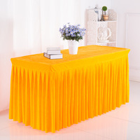 Nappe de table en tissu polyester pour hôtels et conférences, idéale pour les mariages, événements, fêtes et banquets – Vente en gros