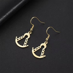 Pendientes de Moda de Acero Inoxidable de Nuestra Señora de El Rocío para Mujer, Venta al por Mayor - Product Image 2