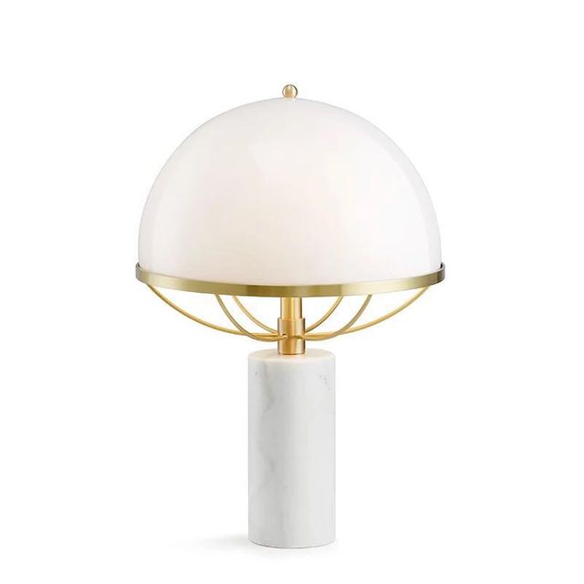 Bedside Table Lamp Modern Decoration Table Lamps Home Study Art Bedroom Warm Sofa Living Room Desk Lights Shaped Glass LED White