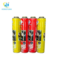Bouteilles aérosols vides multi-tailles 100ml 200ml 250ml 330ml pour laque capillaire, désodorisants, produits chimiques, avec bouchon à vis pour emballage de liquides