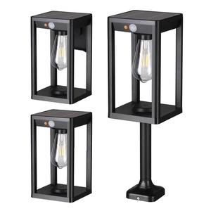 Lampe murale solaire de haute qualité avec détecteur de mouvement, étanche, pour jardin extérieur - Product Image 3