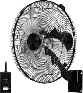 Ventilador de montaje en pared de 18 ", ventilador industrial oscilante de metal de alta resistencia, ventilador de 5 velocidades, inclinación ajustable para uso comercial doméstico, - Product Image 1