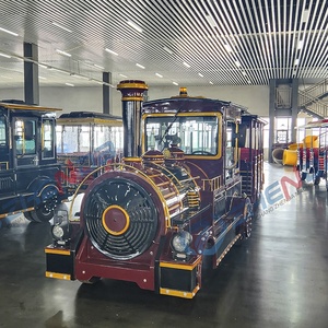 <b>Train</b> Bus Amusement Park Electric Manned Bus Clown Style Luxury Seat Bus Hot Sale - Product Image 3