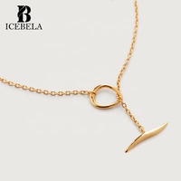 Colliers tendance minimalistes personnalisés en argent sterling 925 ajustables pour femmes – Vente en gros