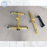 Outils de construction DIY : Lève-plaque de plâtre, élévateur de panneaux de plâtre et de gypse, capacité de charge maximale 68 kg