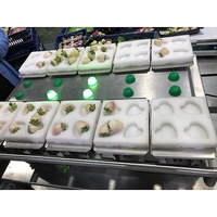 2,5L Grote Hopper 14-kops Combinatie Multihead Weegschaal Touchscreen Meertalige voor Vers Fruit Vlees Dadels Verpakkingsapparatuur