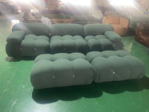 Moderno y Lujoso Juego de Sofás Sherpa para Sala de Estar, 3 Plazas, Modular, para Apartamento o Villa, Combinación Libre, Sofá Mario Bellini - Product Image 3