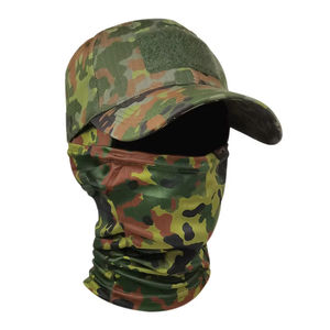 Vente en gros, casquette de baseball camouflage, ensemble de masques, camping, alpinisme, pêche, protection solaire, casquette de sport, bandana, écharpe de cou - Product Image 4