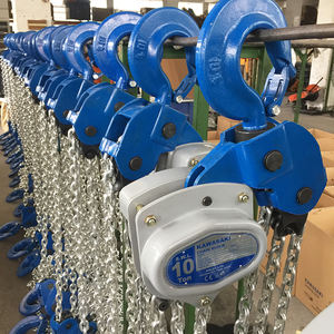 Palans à chaîne manuels en acier allié G80, capacité de 0,5 à 20 tonnes, robustes, pour entrepôts, hôtels et usines. - Product Image 5