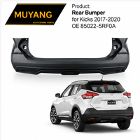 MUYANG Nouveau kit carrosserie de haute qualité Pare-chocs arrière pour Nissan Kicks 2017-2020 OE 85022-5RF0A