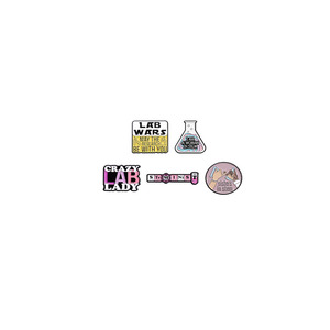Cadeau de bijoux pour étudiants : Broches en émail, badges de revers, motifs chimie, pharmacien, brin d'ADN, science, structure moléculaire - Product Image 1