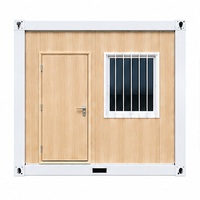 Fournisseur de maisons conteneurs écologiques sur mesure, maison conteneur préfabriquée de 20 pieds en kit pour bureaux de chantier