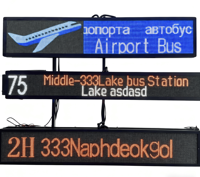 Letrero LED para Autobús QL010 con Soporte para Destino, Wifi 4G y GPS