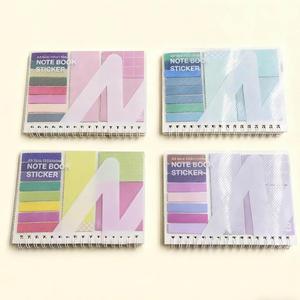 Bloc-notes autocollants multicolores de haute qualité, index multifonctionnels à feuilles mobiles pour l'étude et le bureau - Product Image 6