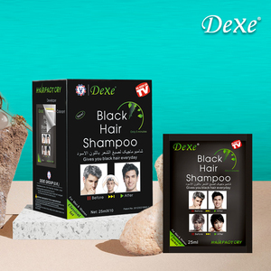 Shampoo Colorante Naturale Nero Senza PPD e Ammoniaca DEXE <span class=keywords><strong>per</strong></span> <span class=keywords><strong>Capelli</strong></span> Grigi, <span class=keywords><strong>per</strong></span> Uomo e Donna, Fornitore all'Ingrosso, Prezzo OEM - Product Image 1
