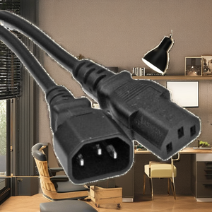 SIPU 3-Pin Copper UK Plug Power Cord <b>Cable</b> PC Laptop & <b>Computer</b> Monitor Hair Dryer 30A Rated Current <b>for</b> Home Appliances - Product Image 3