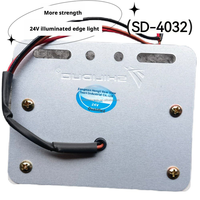 Nouveaux feux latéraux LED SLD 12V 24V pour camions et remorques, feux de sol pour pneus, feux de dégagement, feux modifiés, modèle 4032