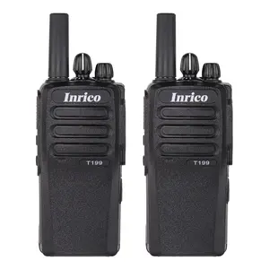 Inrico T199 3g network radio group talk single talk portable walkie talkie with USB interface wifi gps